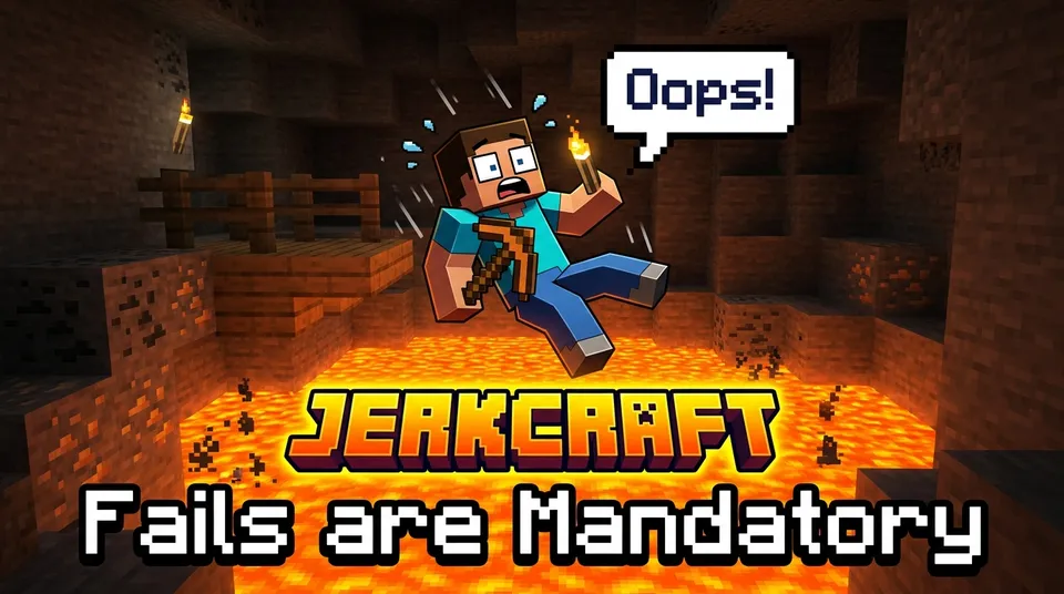 Parody ad: JerkCraft Aviation Fails — When landings go wrong